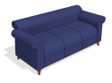 sh_Sofa 3 Lugares Multicor Parametrico Azul Escuro